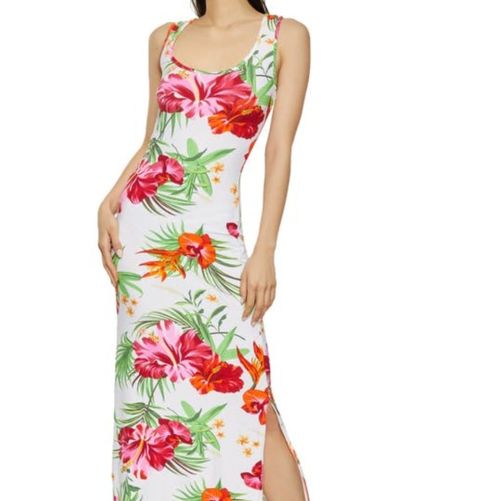🌸🌷🌼 SALE 🌸🌷🌼 Floral Print Maxi Dress with Slit